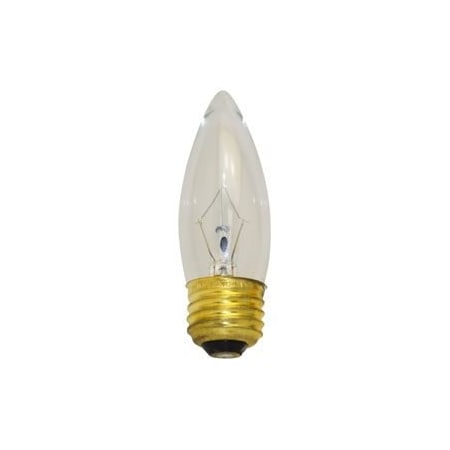 Replacement For LIGHT BULB  LAMP KR25ETC32 INCANDESCENT DECORATIVE TORPEDO TIP 2PK